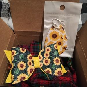 Mommy and me hair bow set